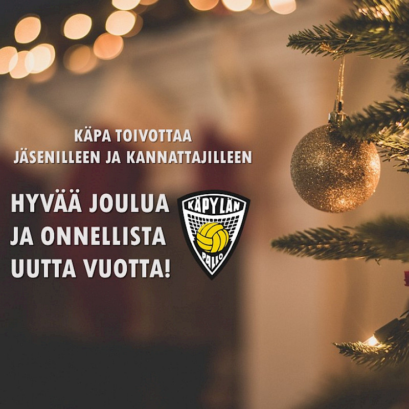 KäPa toivottaa hyvää joulua ja onnellista uutta vuotta 2026!