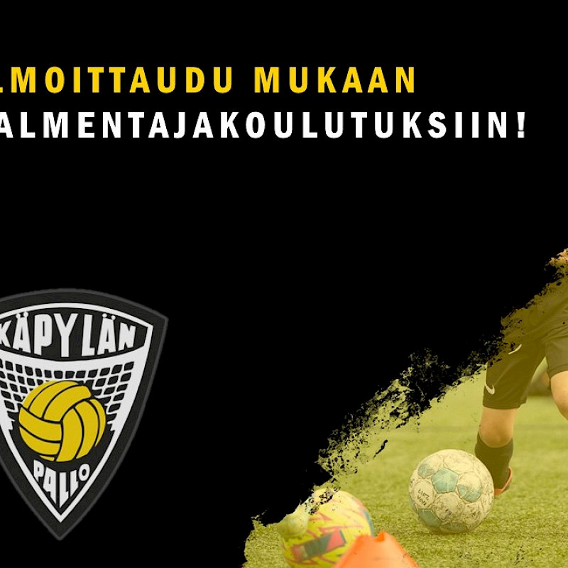 VOK-KOULUTUSKALENTERI 2026 ⚽ Ilmoittaudu mukaan valmentajakoulutuksiin!