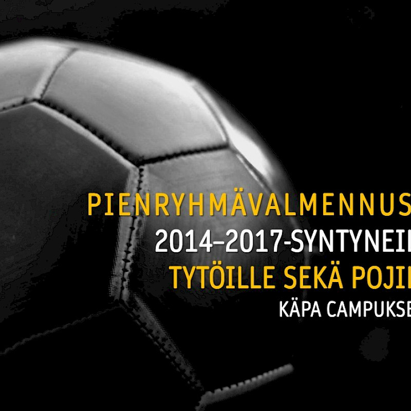 Pienryhmävalmennusta 2014-2017-syntyneille pelaajille!