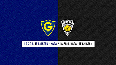 Käpylän Pallon ja IF Gnistanin kausikortit voimassa kauden molemmissa derbyissä