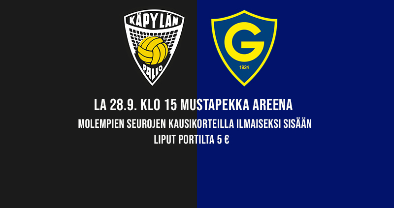 KäPa vs Gnistan la 28.9.2019