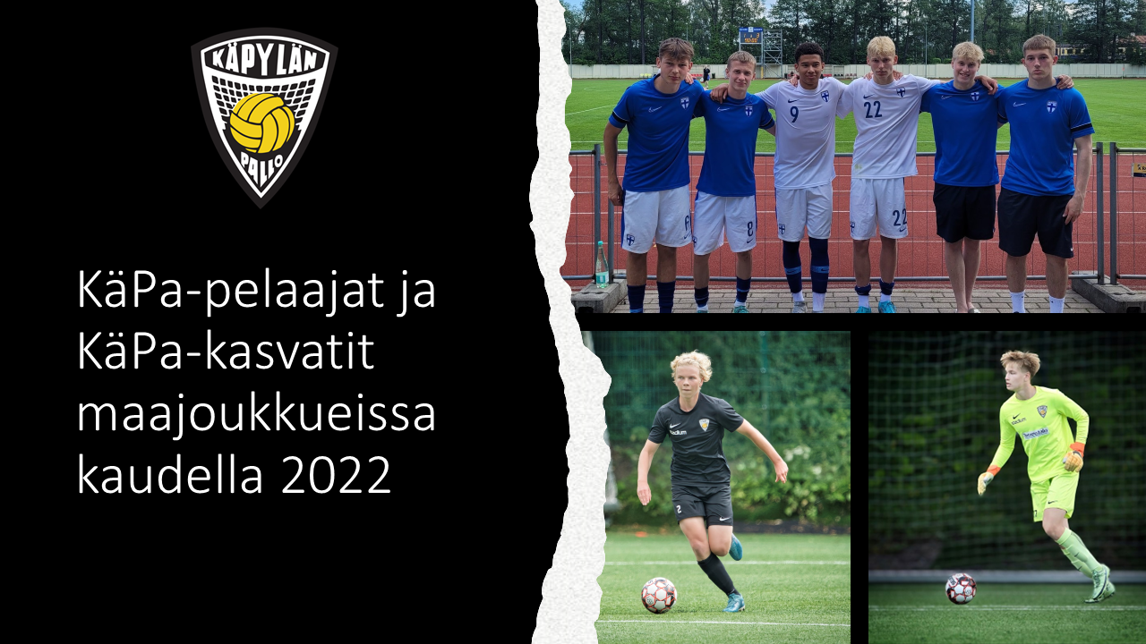 Käpylän Pallon maajoukkuepelaajat kaudella 2022